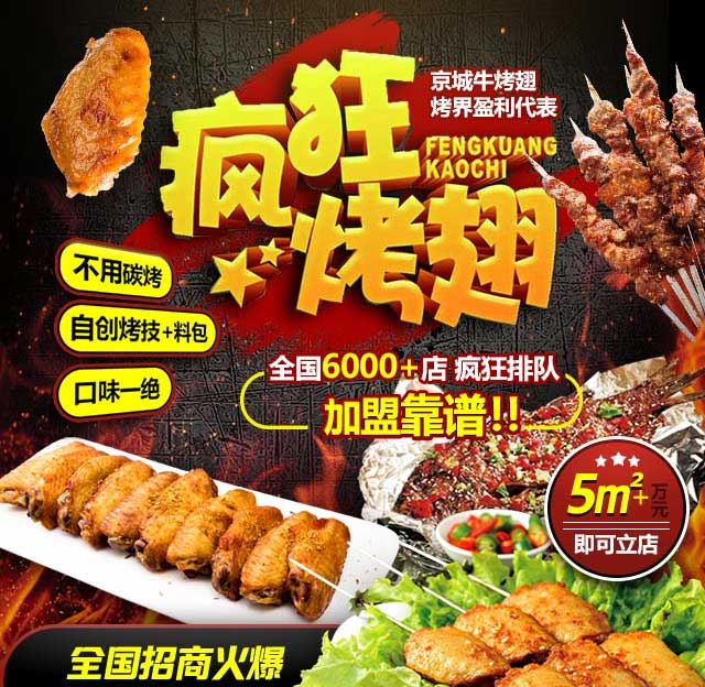 河南奥尔良烤翅